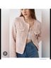 J.ING 100% Polyester Pink Blazer Size S - photo 3