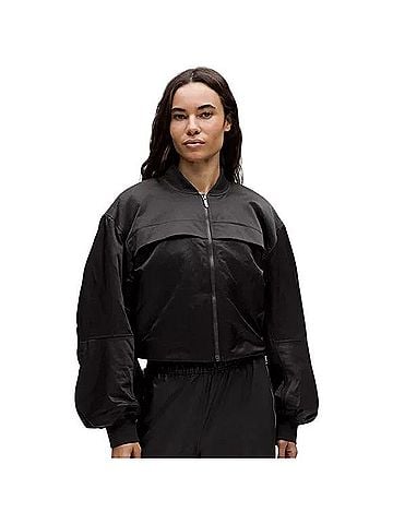 Lululemon Athletica Insulated Ruched Bomber Jacket Jacket (view 2)