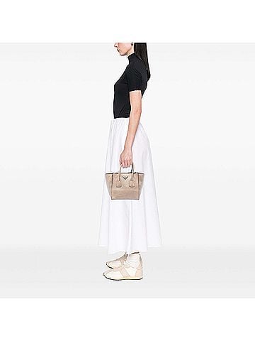 Prada Small Glace Calf Twin Pocket Satchel (view 2)