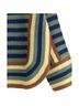 BODE 100% Merino Stripes Green Blue Brown Ivory Pullover Sweater Size M - photo 13