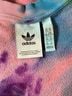 Adidas 100% Cotton 3% Spandex Tie-dye Pink Purple Blue Sweatshirt Size 2X - photo 3