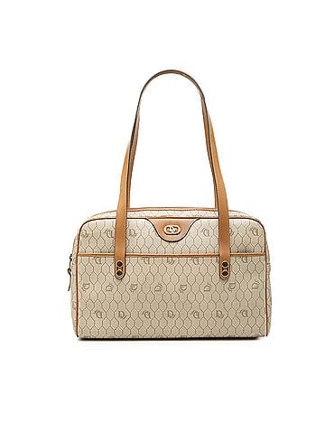 Dior Honeycomb Coated Canvas Shoulder Bag (view 1)