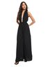 Commense 100% Polyester Solid Black Jumpsuit Size XL - photo 1