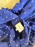 Reformation Polka Dots Blue White Cocktail Dress Size 0 - photo 3