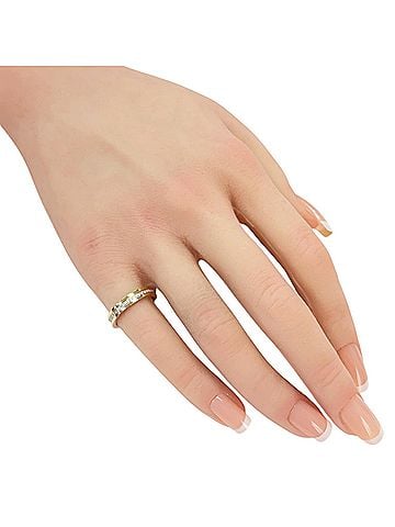 Cartier Cartier Vendôme Louis Wedding Ring, 18K Yellow Gold, Diamond, Women's, Pave Setting (view 2)
