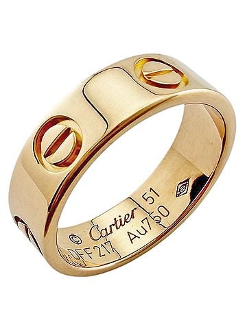 Cartier Cartier Love Ring, 1, 18K Pink Gold, Women's CARTIER (view 1)