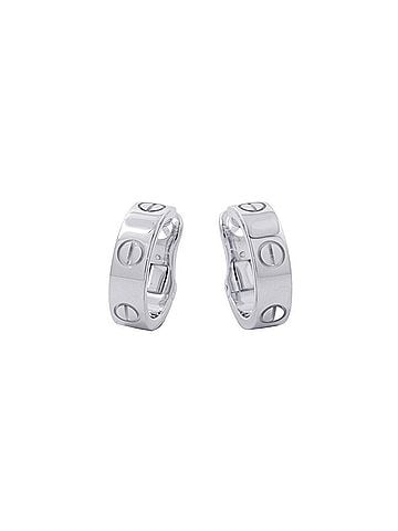 Cartier Cartier Love Earrings 18K White Gold B8022400 (view 1)