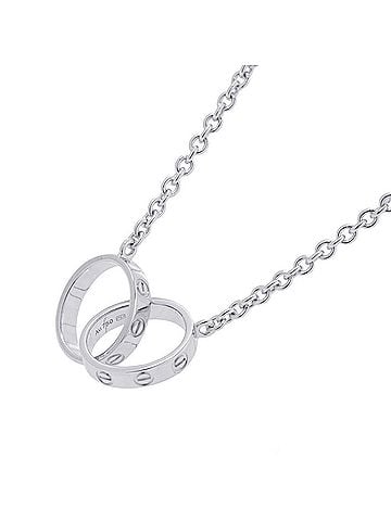 Cartier Cartier Baby Love Necklace, 18K White Gold, B7212500. (view 1)