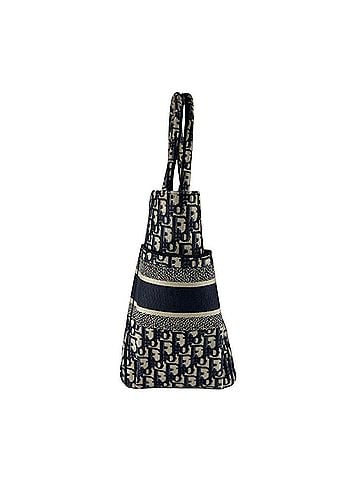 Christian Dior Christian Dior handbag, Catherine, oblique canvas, navy, for men and women, z10180 (view 2)