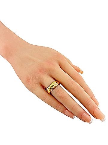 Cartier Cartier Trinity Ring, 18K Yellow Gold 50ct, Women's CARTIER (view 2)