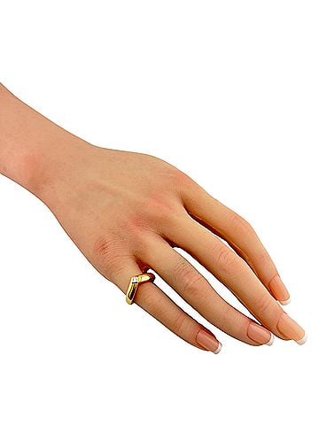 Cartier Cartier Triandle Ring, 18K Yellow Gold, Diamond, Women's CARTIER (view 2)
