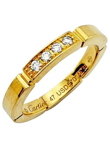 Cartier Cartier Maillon Panthère Ring, 18K Yellow Gold, Diamond, Women's CARTIER (view 1)