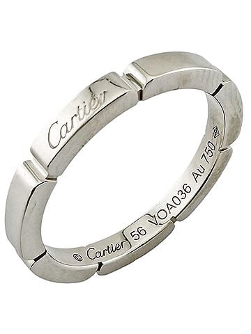 Cartier Cartier Maillon Panthère Ring, 18K White Gold, Women's CARTIER (view 1)