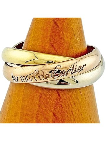 Cartier Cartier Trinity Ring, 1, 18K Yellow Gold, Women's CARTIER (view 1)