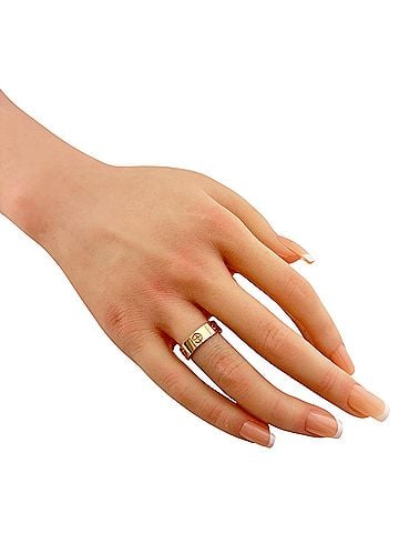 Cartier Cartier Love Ring, 1, 18K Pink Gold, Women's CARTIER (view 2)