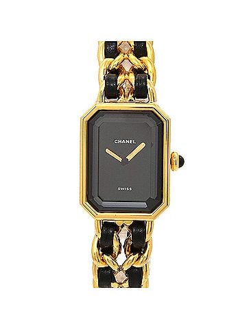 Chanel Chanel Premiere Large Size H0001 Women's Watch Black Gold Quartz (view 1)