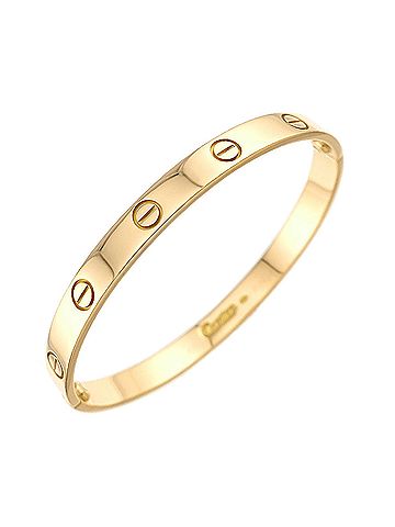 Cartier Cartier Love Bracelet #18 18K YG Yellow Gold 750 Bangle (view 1)