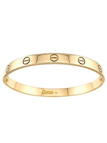 Cartier Cartier Love Bracelet #18 18K YG Yellow Gold 750 Bangle (view 2)