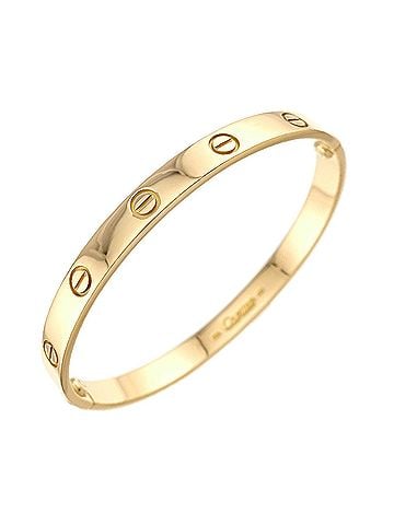 Cartier Cartier Love Bracelet #18 18K YG Yellow Gold 750 Bangle (view 1)