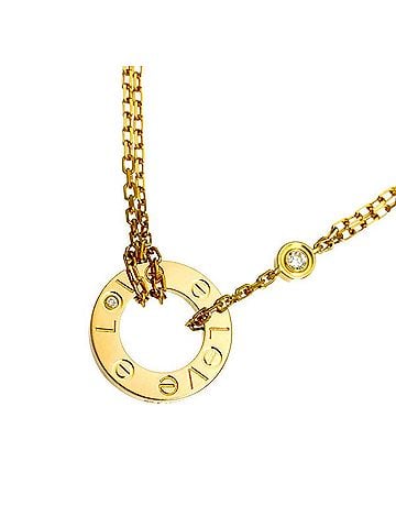 Cartier Cartier Love Circle Necklace, 41cm, 18K YG Yellow Gold 750. (view 1)