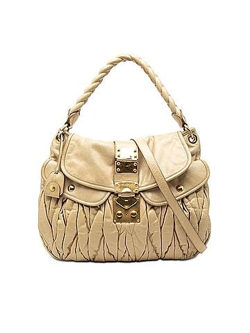 Miu Miu Matelasse Nappa Coffer Satchel (view 1)