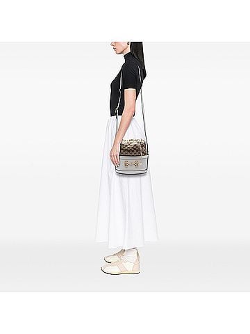 Gucci GG Canvas Horsebit 1955 Bucket Bag (view 2)