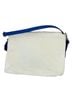 Chico's 100% Cotton Animal Print Blue White Crossbody Bag One size - photo 2