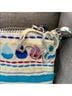 Chico's 100% Cotton Animal Print Blue White Crossbody Bag One size - photo 5