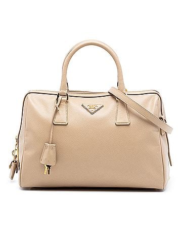 Prada Saffiano Lux Boston Bag (view 1)