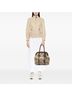 Prada 100% Nylon Brown Tessuto Gaufre Frame Tote One size - photo 6