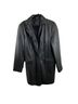 Jacqueline Ferrar Black Leather Jacket Size L - photo 1