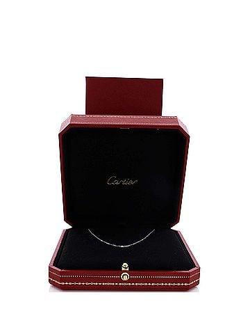 Cartier Cartier D'Amour Pendant Necklace 18K White Gold and Diamond XS (view 2)
