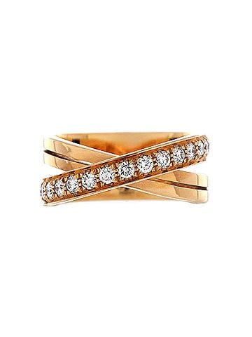 Cartier Etincelle de Cartier Crossover Ring 18K Rose Gold and Diamonds (view 1)
