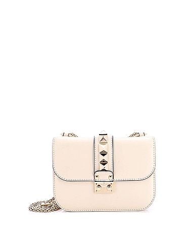 Valentino Garavani Glam Lock Shoulder Bag Leather Small (view 1)