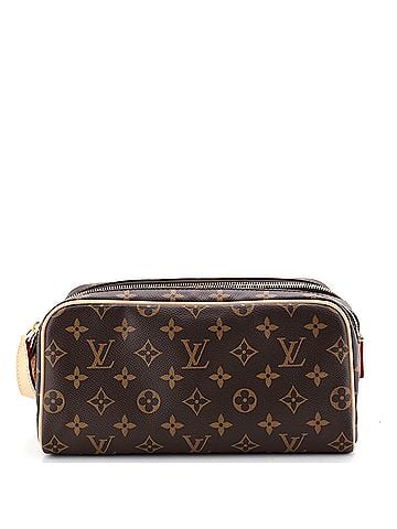 Louis Vuitton Dopp Kit Toiletry Pouch Monogram Canvas (view 1)