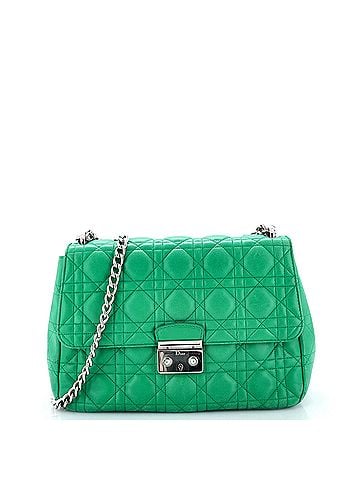 Christian Dior Long Chain Miss Dior Bag Cannage Quilt Lambskin Medium (view 1)