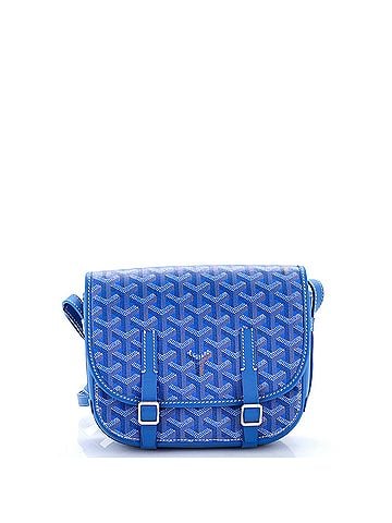 Goyard Belvedere Messenger Bag Coated Canvas with Leather PM (view 1)