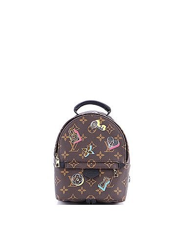 Louis Vuitton Palm Springs Backpack Limited Edition Love Lock Monogram Canvas Mini (view 1)