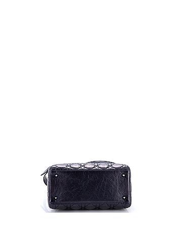 Christian Dior Lady Dior Bag Macrocannage Crinkled Calfskin Medium (view 2)