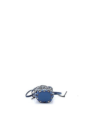 Loewe Anagram Drawstring Bucket Crossbody Bag Leather with Canvas Mini (view 2)