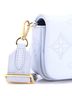 Louis Vuitton 100% Leather Blue Wallet on Strap Bubblegram Leather One size - photo 6