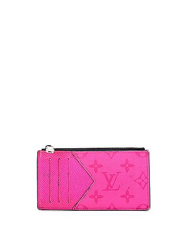 Louis Vuitton Coin Card Holder Monogram Taigarama (view 1)
