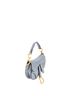 Christian Dior 100% Leather Blue Saddle Handbag with Strap Leather Micro One size - photo 3