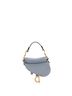 Christian Dior 100% Leather Blue Saddle Handbag with Strap Leather Micro One size - photo 4