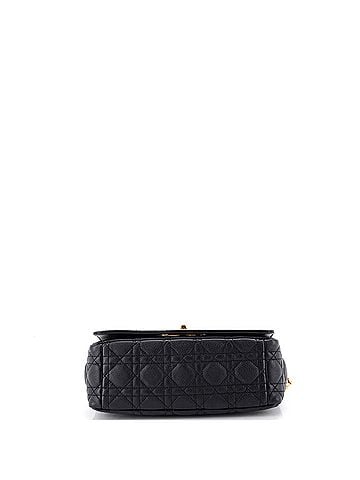 Christian Dior Caro Bag Cannage Quilt Calfskin New Medium (view 2)