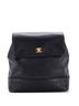 Chanel 100% Leather Black Vintage Backpack Caviar Medium One size - photo 1