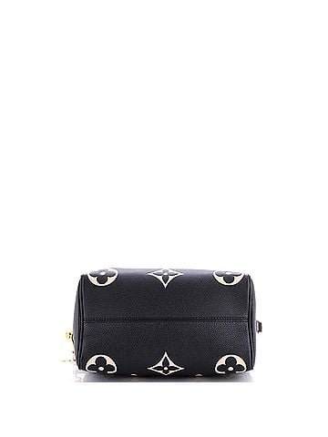 Louis Vuitton Speedy Bandouliere Bag Bicolor Monogram Empreinte Giant 25 (view 2)