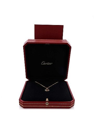Cartier Trinity Pendant Necklace 18K Tricolor Gold with Diamond (view 2)
