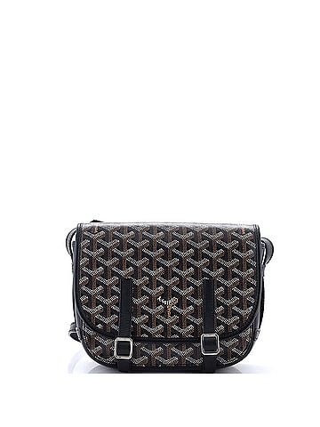 Goyard Belvedere Messenger Bag Coated Canvas with Leather PM (view 1)
