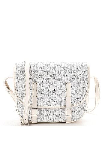 Goyard Belvedere Messenger Bag Coated Canvas with Leather PM (view 1)